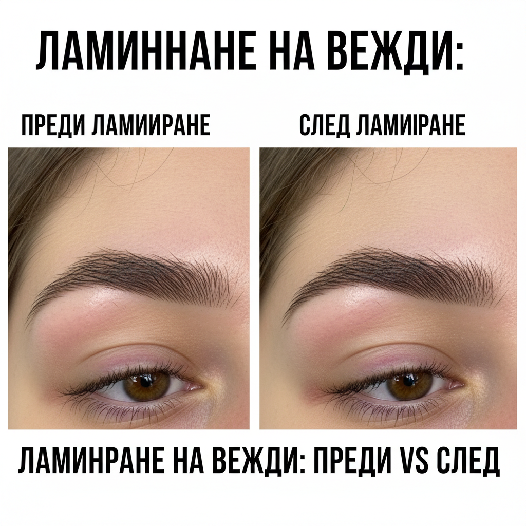 Ламиниране на Вежди и Мигли: Как да Подобрите Вашия Визуален Облик